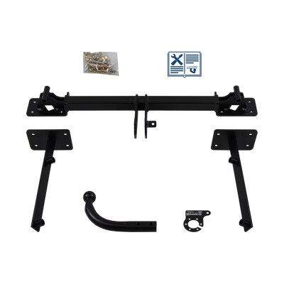 AUTO-HAK Tilhengerkobling fastmontert inkl. TowTec E-sett 13polet Universal