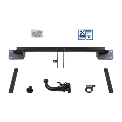 AUTO-HAK Tilhengerkobling avtagbart inkl. TowTec E-sett 7polet Universal