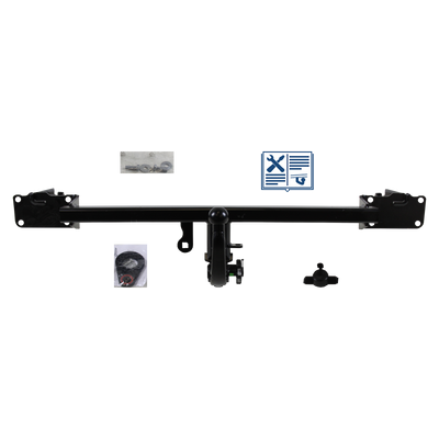 Westfalia Tilhengerkobling avtagbart inkl. TowTec E-sett 7polet Universal