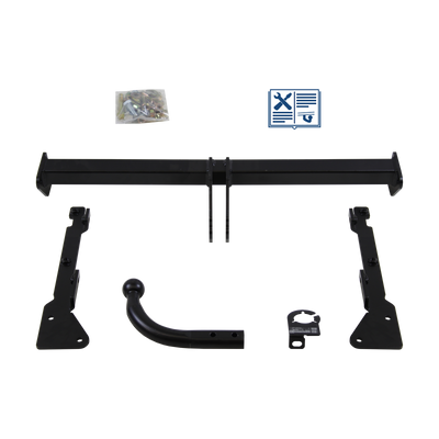 AUTO-HAK Tilhengerkobling fastmontert inkl. TowTec E-sett 7polet Universal