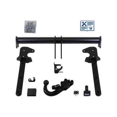 Brink Tilhengerkobling avtagbart inkl. TowTec E-sett 7polet Universal