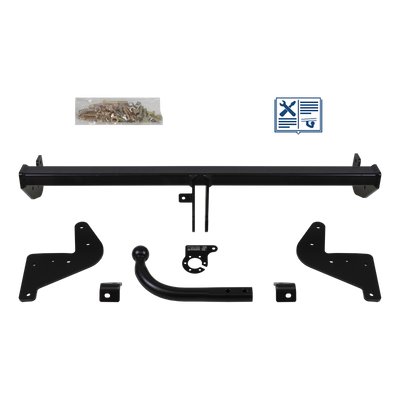 AUTO-HAK Tilhengerkobling fastmontert inkl. TowTec E-sett 7polet Universal