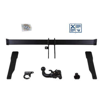 AUTO-HAK Tilhengerkobling avtagbart inkl. TowTec E-sett 7polet Universal