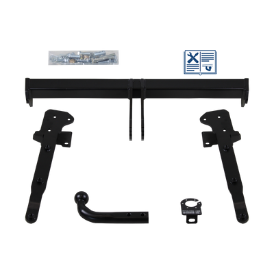 AUTO-HAK Tilhengerkobling fastmontert inkl. TowTec E-sett 13polet bilspesifikk