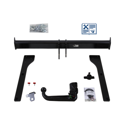 Westfalia Tilhengerkobling avtagbart inkl. TowTec E-sett 7polet Universal