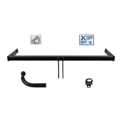 AUTO-HAK Tilhengerkobling fastmontert inkl. TowTec E-sett 7polet Universal