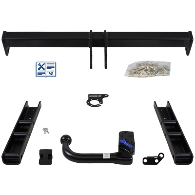 AUTO-HAK Tilhengerkobling avtagbart inkl. TowTec E-sett 7polet Universal