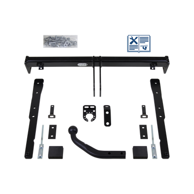 Brink Tilhengerkobling fastmontert inkl. TowTec E-sett 7polet Universal