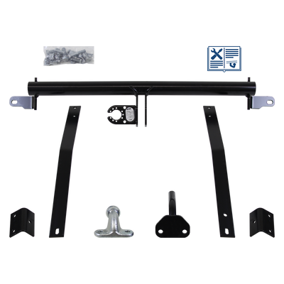 Brink trekkbjelke inkl. TowTec E-sett 13polet bilspesifikk