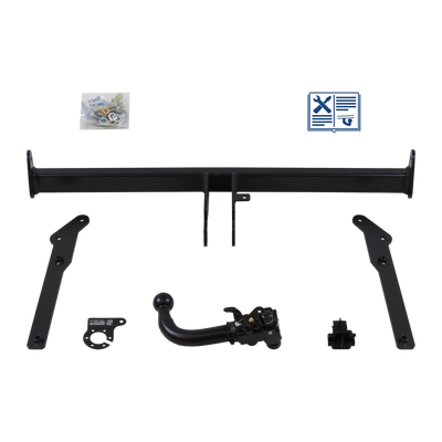 AUTO-HAK Tilhengerkobling avtagbart inkl. TowTec E-sett 7polet Universal