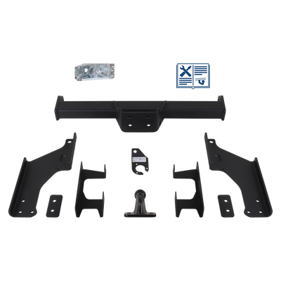 GDW trekkbjelke inkl. TowTec E-sett 7polet Universal
