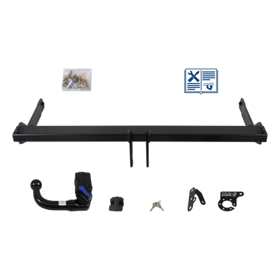 AUTO-HAK Tilhengerkobling avtagbart inkl. TowTec E-sett 7polet Universal