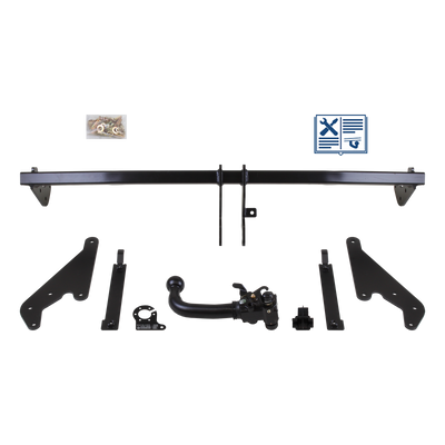 AUTO-HAK Tilhengerkobling avtagbart inkl. TowTec E-sett 7polet Universal