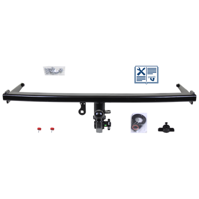 Westfalia Tilhengerkobling avtagbart inkl. TowTec E-sett 7polet Universal