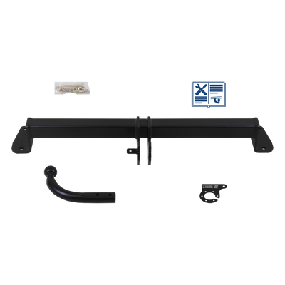 AUTO-HAK Tilhengerkobling fastmontert inkl. TowTec E-sett 7polet Universal