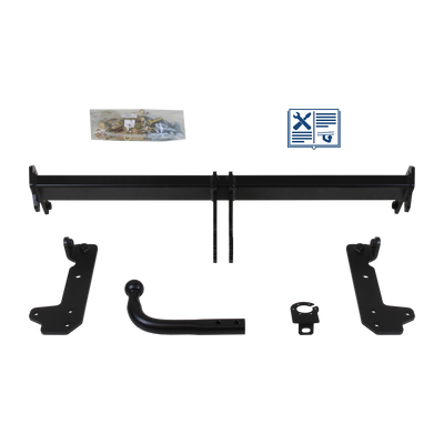 AUTO-HAK Tilhengerkobling fastmontert inkl. TowTec E-sett 7polet Universal