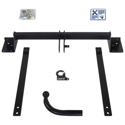 AUTO-HAK Tilhengerkobling fastmontert inkl. TowTec E-sett 7polet Universal