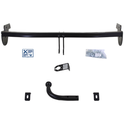 Hak-Pol Tilhengerkobling fastmontert inkl. TowTec E-sett 7polet Universal