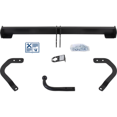 Hak-Pol Tilhengerkobling fastmontert inkl. TowTec E-sett 13polet Universal