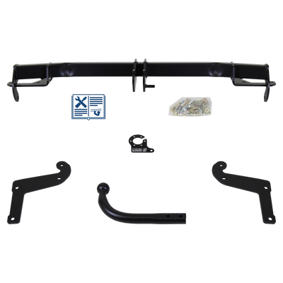 AUTO-HAK Tilhengerkobling fastmontert inkl. TowTec E-sett 7polet Universal