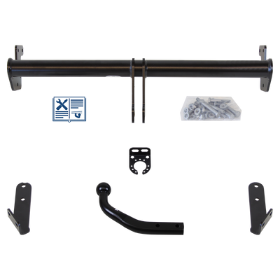 Brink Tilhengerkobling fastmontert inkl. TowTec E-sett 13polet bilspesifikk