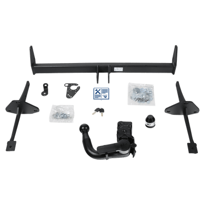 GDW Tilhengerkobling avtagbart inkl. TowTec E-sett 7polet Universal