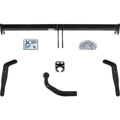 Brink Tilhengerkobling fastmontert inkl. TowTec E-sett 7polet Universal
