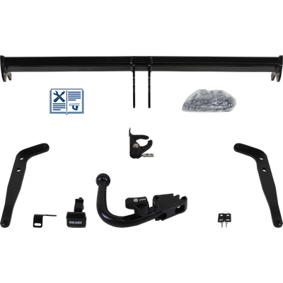 Brink Tilhengerkobling avtagbart inkl. TowTec E-sett 7polet Universal
