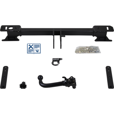 AUTO-HAK Tilhengerkobling avtagbart inkl. TowTec E-sett 7polet Universal