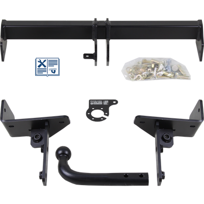 AUTO-HAK Tilhengerkobling fastmontert inkl. TowTec E-sett 7polet Universal