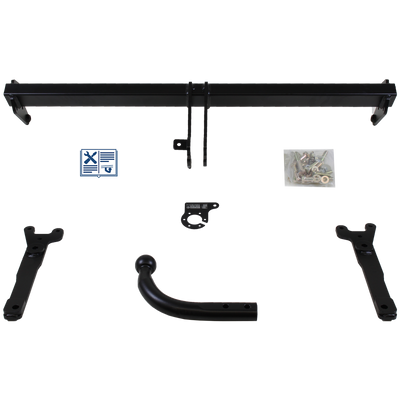 AUTO-HAK Tilhengerkobling fastmontert inkl. TowTec E-sett 7polet Universal
