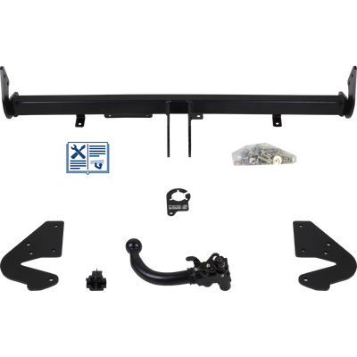 AUTO-HAK Tilhengerkobling avtagbart inkl. TowTec E-sett 7polet Universal