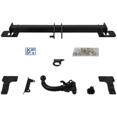 AUTO-HAK Tilhengerkobling avtagbart inkl. TowTec E-sett 7polet Universal