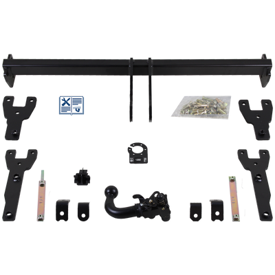 AUTO-HAK Tilhengerkobling avtagbart inkl. TowTec E-sett 7polet Universal