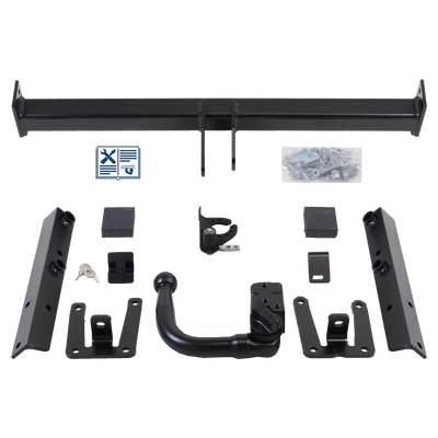 Brink Tilhengerkobling avtagbart inkl. TowTec E-sett 7polet Universal