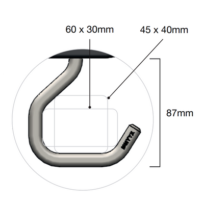 Rhino stigeholder SafeClamp