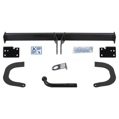 Hak-Pol Tilhengerkobling fastmontert inkl. TowTec E-sett 7polet Universal