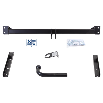 Hak-Pol Tilhengerkobling fastmontert inkl. TowTec E-sett 13polet Universal