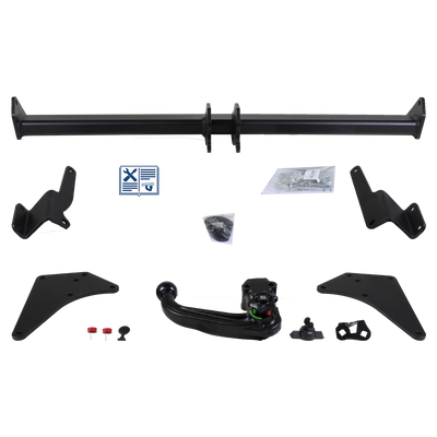 Westfalia Tilhengerkobling avtagbart inkl. TowTec E-sett 7polet Universal