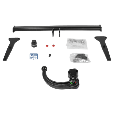 Westfalia Tilhengerkobling avtagbart inkl. TowTec E-sett 7polet Universal