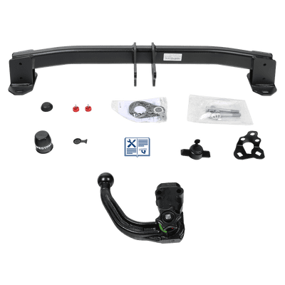 Westfalia Tilhengerkobling avtagbart inkl. TowTec E-sett 7polet Universal