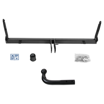 AUTO-HAK Tilhengerkobling fastmontert inkl. TowTec E-sett 7polet Universal
