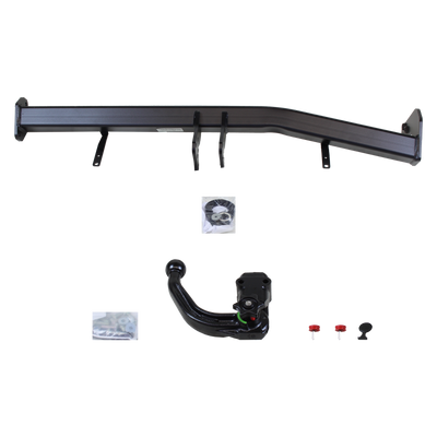 Westfalia Tilhengerkobling avtagbart inkl. TowTec E-sett 7polet Universal