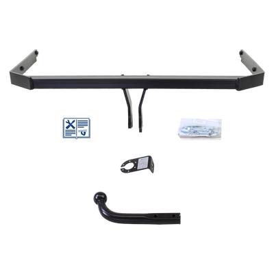Hak-Pol Tilhengerkobling fastmontert inkl. TowTec E-sett 7polet Universal