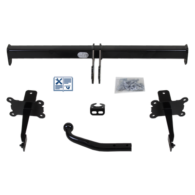 Brink Tilhengerkobling fastmontert inkl. TowTec E-sett 7polet Universal