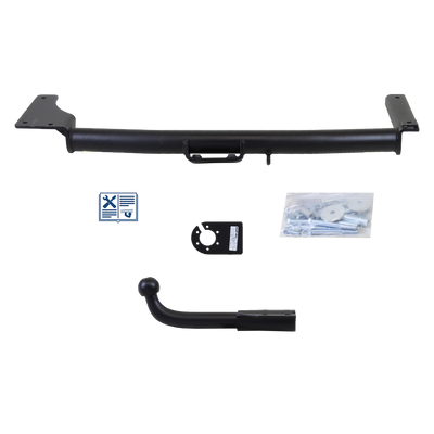 Trail-Tec Tilhengerkobling fastmontert inkl. TowTec E-sett 7polet Universal