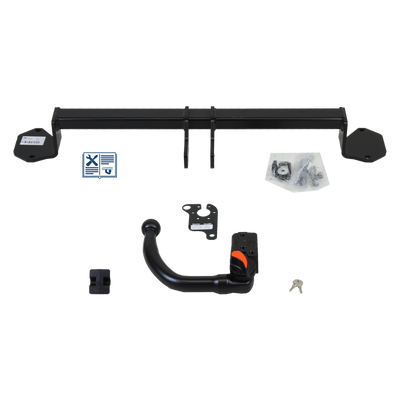 TowCar Tilhengerkobling avtagbart inkl. TowTec E-sett 13polet bilspesifikk