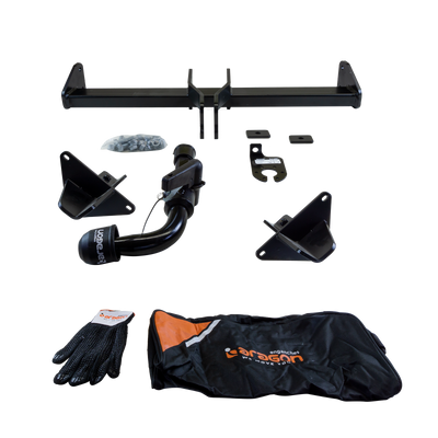 TowCar Tilhengerkobling avtagbart inkl. TowTec E-sett 7polet Universal