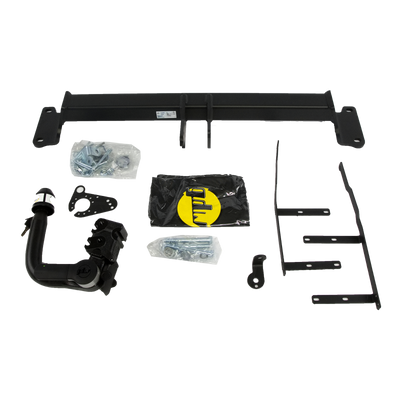 GDW Tilhengerkobling avtagbart inkl. TowTec E-sett 7polet Universal