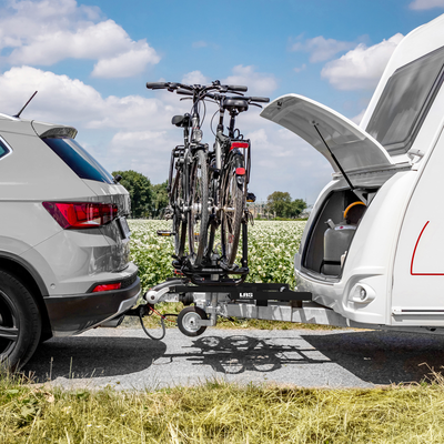 Sykkelstativ Eufab BC260 black til innfestning på campingvogn/henger